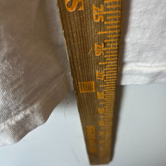 Vintage 90s Going for the Big Bucks T Shirt Cream Large L USA Single Stitch - Picture 16 of 16